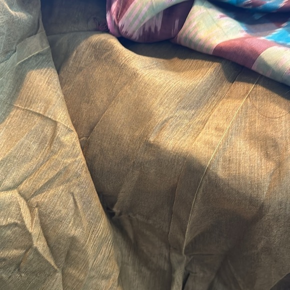 Gypsy Core Boho Hippie Multi Color Graphic Full Maxi Skirt Fully Lined - Picture 7 of 7